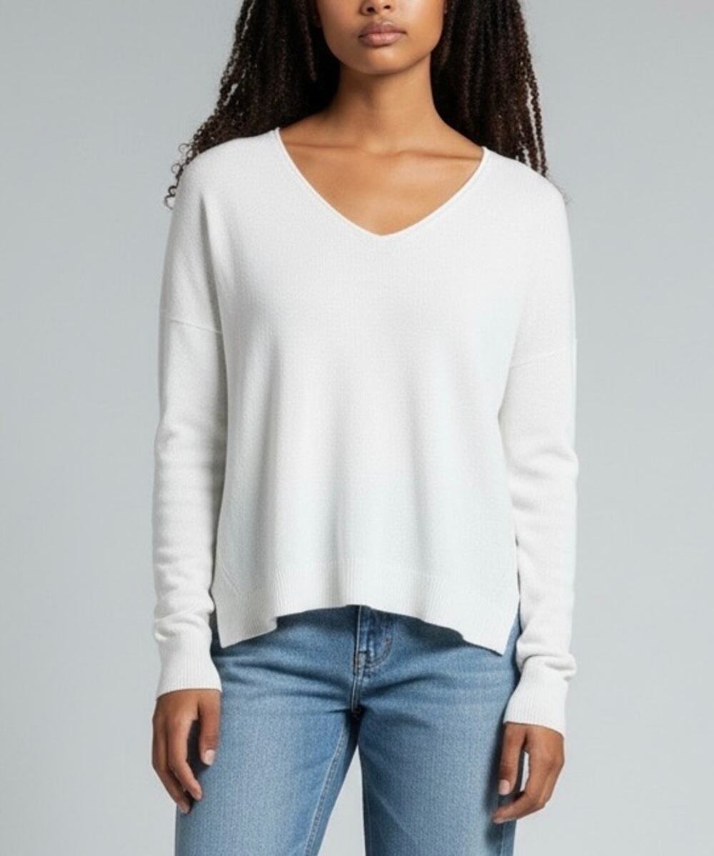 Rag and Bone Jean Vneck Cotton Sweater S